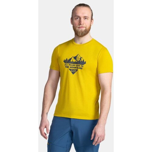Kilpi Men&amp;#039;s functional T-shirt GAROVE-M Gold Slike