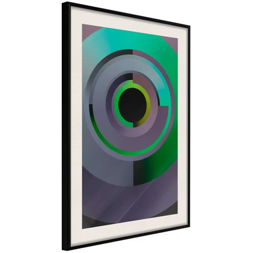  Poster - Green Record 30x45