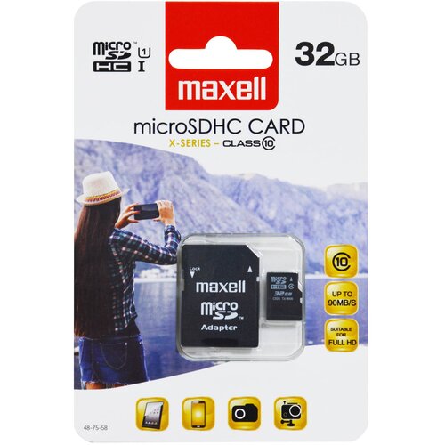 Maxell Micro SDHC kartica 32GB X-SERIES i adapter CLASS 10 Cene
