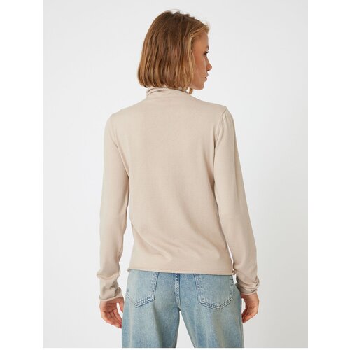 Koton Basic Turtleneck Knitwear Sweater Long Sleeve Soft Texture Cene