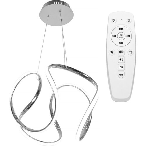 Toolight viseća stropna svjetiljka led + daljinski upravljač chrome APP385-CP Cijene