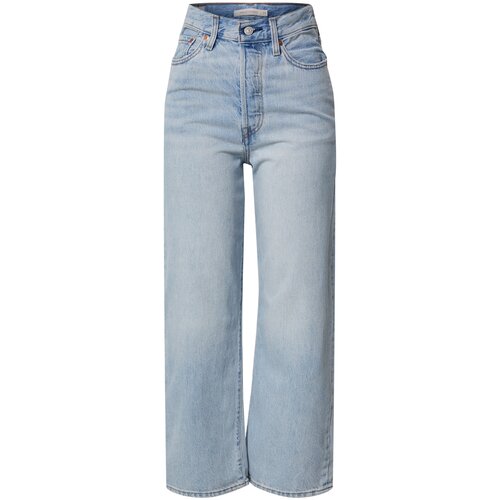Levi's Kavbojke 'RIBCAGE STRAIGHT ANKLE LIGHT INDIGO - WORN IN' moder denim Cene