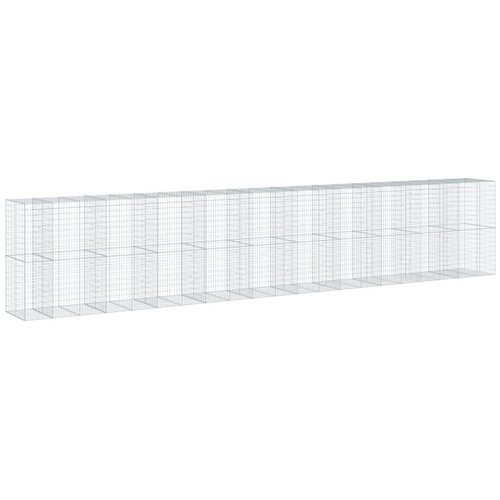  Gabionska ko&amp;scaron;ara s poklopcem 1050x100x200 cm pocinčano željezo Slike