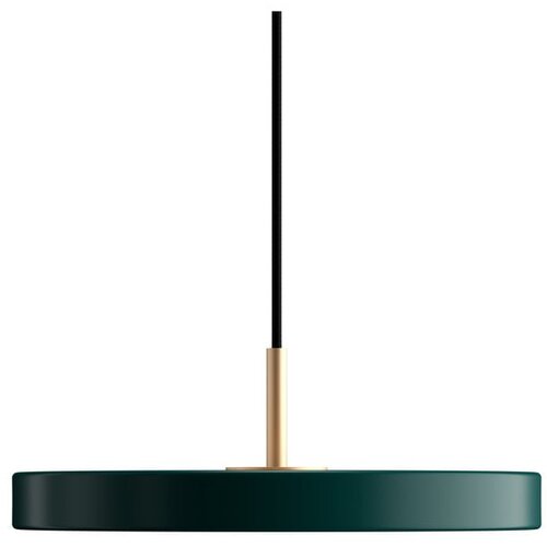 UMAGE Temno zelena LED viseča svetilka s kovinskim senčnikom &amp;oslash; 31 cm Asteria Mini &amp;ndash; Slike