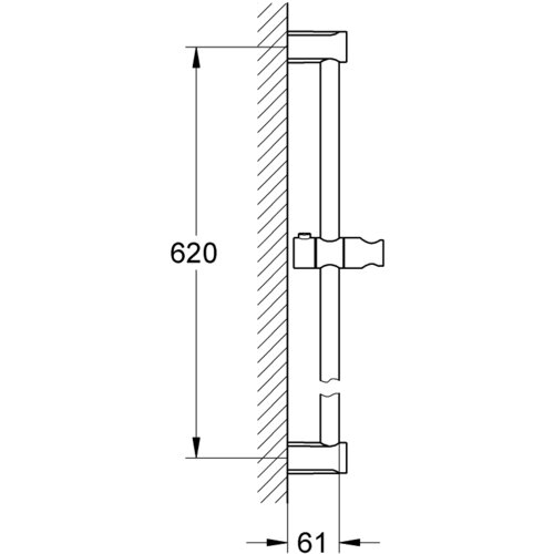 Grohe pomična konzola Tempesta Cosmopolitan, 600 mm (27521000) Cene