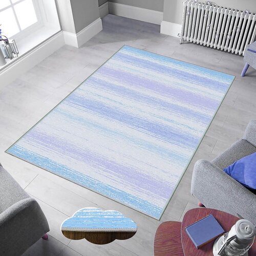 Conceptum Hypnose tepih Eexfab1027-1, pravokutni, 80 x 150 cm, svijetloplava Cene