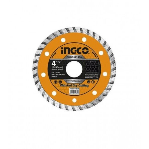Ingco DIJAMANTNA REZNA PLOČA 115X22,2MM DMD031152M Slike