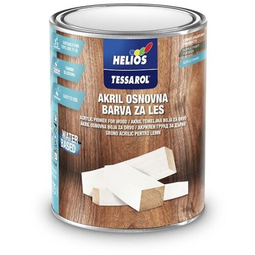 Madras doo Beograd Tessarol Akril – Osnovna boja za drvo 0.75L Cene
