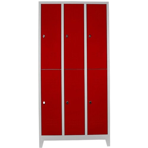 Hanah home Ormar Js1025Kı, 97x200x37 cm, Crveni Cene