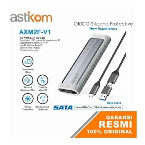 Orico m2 axm2f-v1-gy-bp type-c 5gbps HDD fioka ( 124-0040 ) Slike