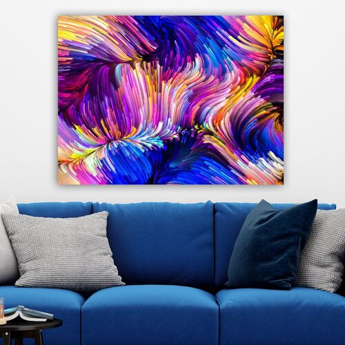 WALLXPERT Multikolorna Dekorativna Platna Slika 70 x 100 cm Cene
