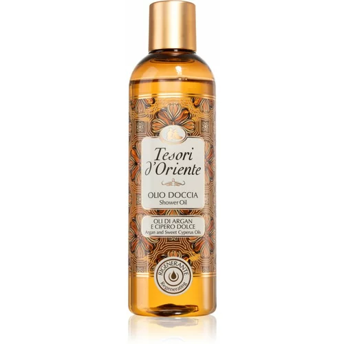 Tesori Doriente Argan Oil sproščujoče olje za prhanje z arganovim oljem 250 ml za ženske