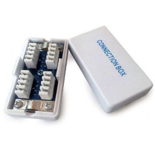 Gembird NCA-LSAS6-01 Cat.6 LAN coupler, LSA (Krone), shielded (silver color) Cene