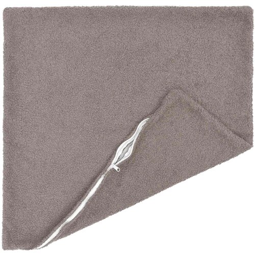  Presvlaka za jastuk 6 pcs HEERLEN Svjetlosiva 55 x 55 cm Boucl&amp;eacute; Slike