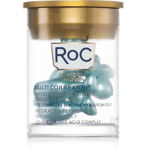 Roc Multi Correxion Hydrate & Plump vlažilni serum v kapsulah 10 kos Cene