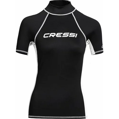 Cressi Neopren Rash Guard Lady Short Sleeve Black/White XS