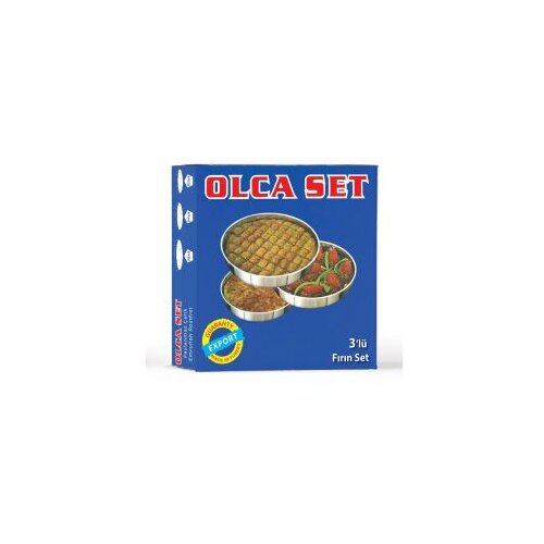 Olca set tepsija okrugla 3/1 inox Slike