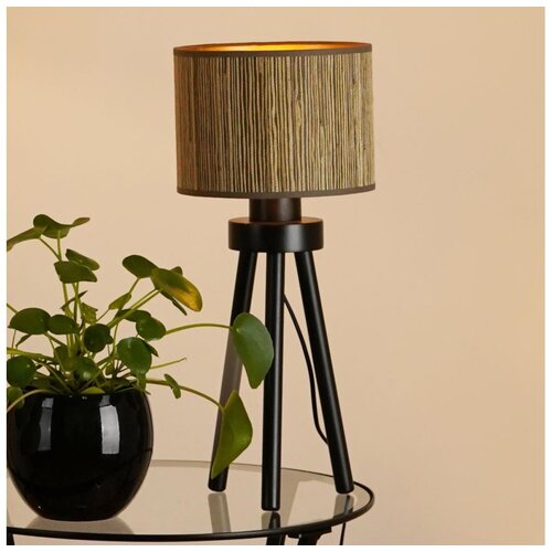  Brilagi - Stona lampa BOSTON ROLLER 1xE27/15W/230V braon/zlatna Cene