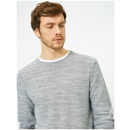 Koton Men's Gray Pullover Cene
