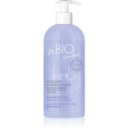 beBIO Hyaluro bioMoisture intenzivno vlažilni balzam za telo za zelo suho kožo 350 ml Cene