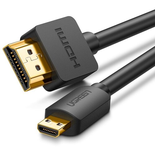 Ugreen Micro HDMI - HDMI kabel HD127 4K 3D 3m (črn), (20605408) Cene