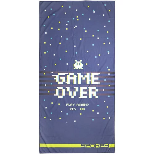 Spokey GAME OVER Quick-drying sports towel 80x160cm