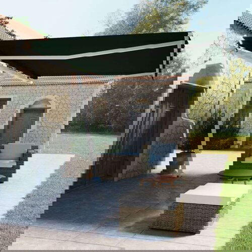  Samostojeća automatska tenda 500 x 350 cm antracit Cijene