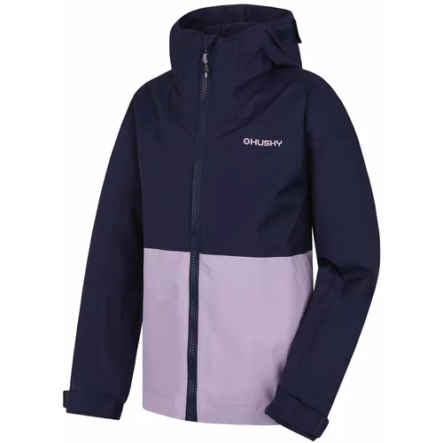 Husky Nicker K purple children's hardshell jacket
