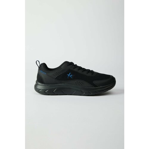 ALTINYILDIZ CLASSICS Men's Black Laced Flexible Comfort Sole Daily Sneaker Sports Shoes Cene