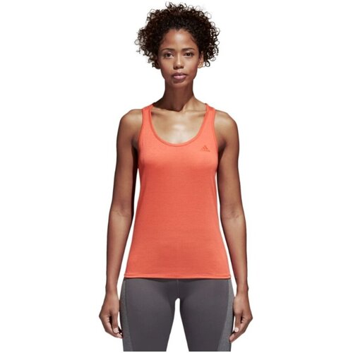 Adidas Majice s kratkimi rokavi Climalite Prime Oranžna Slike