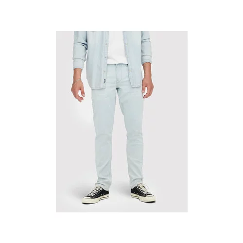 Only & Sons Jeans hlače Loom 22021417 Modra Slim Fit