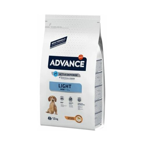 Advance Hrana za gojazne pse malih rasa Mini Adult Light, Piletina - 1.5 g Cene