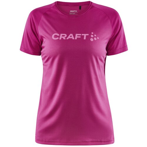 Craft core unify logo tee, ženska majica za fitnes, pink 1911785 Slike