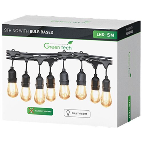Kabel SA GRLIMA 5M 8xE27 GREEN TECH Cijene