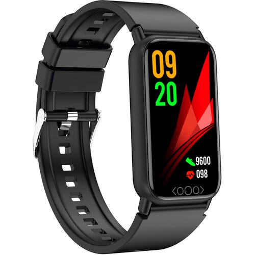 INF TK 72 Aktivnostna zapestnica s pulzom, monitor spanja, IP68 Black, (21264920) Cene