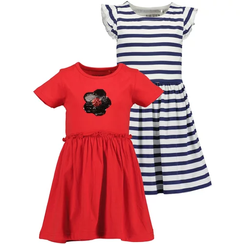 Blue Seven Obleka mornarska / rdeča / črna / bela