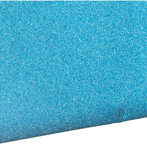 No brend Tinny Paper Glitter, ukrasni papir sa šljokicama, tirkizno plava, 70 x 100cm Cene
