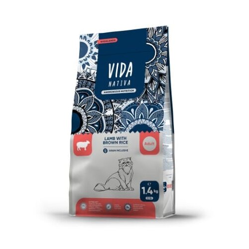 Craftia vida nativa highlands lamb with brown rice adult cat - 1.4 kg Slike
