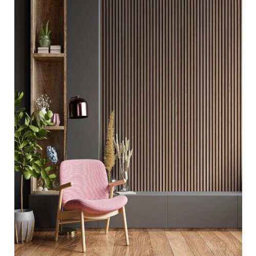 Master panel akustični 240x60cm MDF orah 8292C Slike