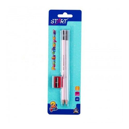 Start olovke grafitne pearl 2kom i zarezaČ na blisteru ( STR6080 ) STR6080 Slike