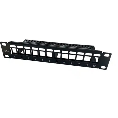 Ansec 1U/10 Patch panel prazan Slike