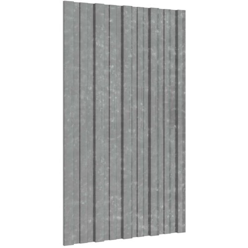 Krovni panel 36 pcs Srebrno 80 x 45 cm Pocinčani čelik - Srebrno 80 x 45 cm 36 Cijene