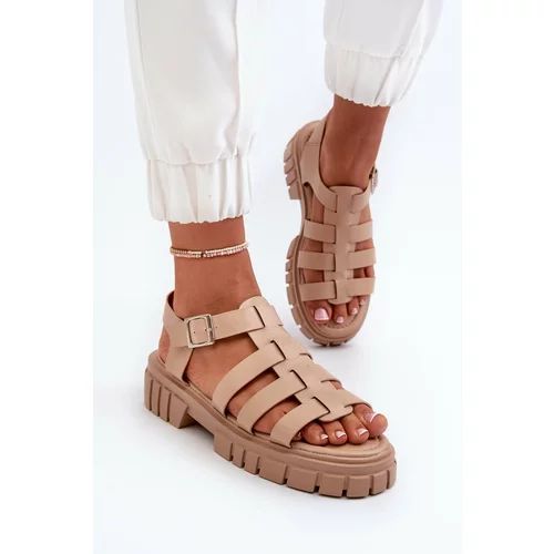 Kesi Women's Roman sandals beige Rosarose