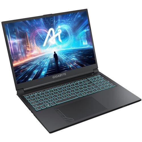 Gigabyte G6 mf 16 inch fhd+ 165Hz i7-13620H 16GB 1TB ssd geforce rtx 4050 6GB rgb backlit gaming laptop Slike