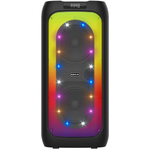  Zvučnik bluetooth BKK K6502C sa dva mikrofona crni Slike