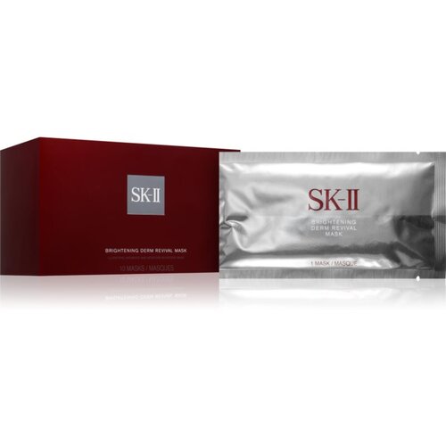 SK-II Brightening Derm Revival Mask maska za hidrataciju i posvjetljivanje s niacinamidom za sve tipove kože 10 kom Cijene
