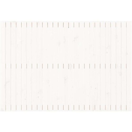  Zidno uzglavlje bijelo 159 5x3x110 cm od masivne borovine Slike