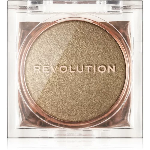 Makeup Revolution Beam Bright kompaktni highlighter u prahu nijansa Golden Gal 2,45 g