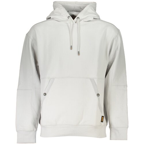 Boss HUGO MEN&amp;amp;#39;S GRAY ZIPLESS SWEATSHIRT Slike