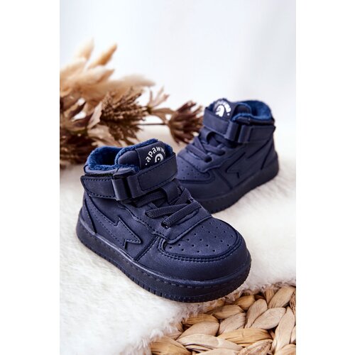 Boto Children's Insulated High Sneakers Navy Clafi Cene
